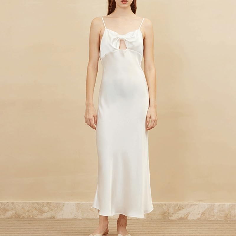 Evening Dress Spaghetti Strap Long Nightdress Nightgown
