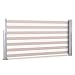 Produktbild blumfeldt Bari 316 - Seitenmarkise, Standmarkise, Seitenrollo, Sichtschutz, Sonnenschutz, Polyester 300 x 160 cm, ausziehbar, wasserabweisend, UV-beständig, selbstspannend, Creme-weiß