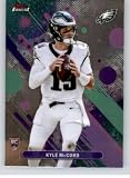 2025 Topps Finest Football Card #7 Kyle McCord RC Rookie Card Philadelphia Eagles