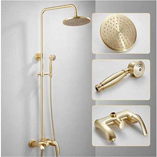 Ensemble de douche à effet pluie durable contre le calcaire