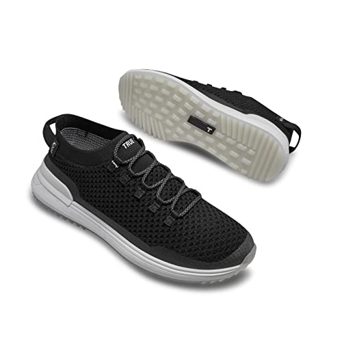 TRUE Linkswear LUX Sport Men's Waterproof Golf Shoes, Cross-Life Tread for All Weather Versatility2