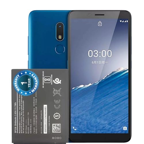 Image of Original SP01Z01Z2249Y Battery for Nokia C3 SP01Z01Z2249Y Model: SP330 (3040mAh) battrey with 1 Year Warranty *** (P158)