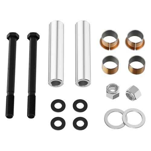 CLUBRALLY EZGO TXT/PDS Golf Cart Bushing Spindle King Pin Tube,Claw Copper Sleeve Kit, OEM#70648-G01, 70749G01, 70745G01