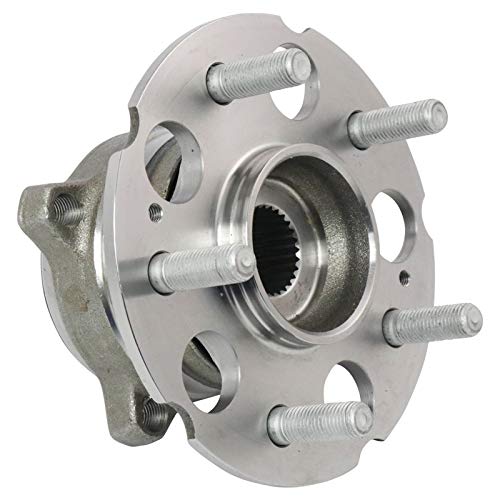 Image of TRQ Rear Left and Right Wheel Bearing and Hub Assembly Set 2 Piece Compatible with 2010-2011 Honda Accord Crosstour AWD 2012-2015 Crosstour AWD