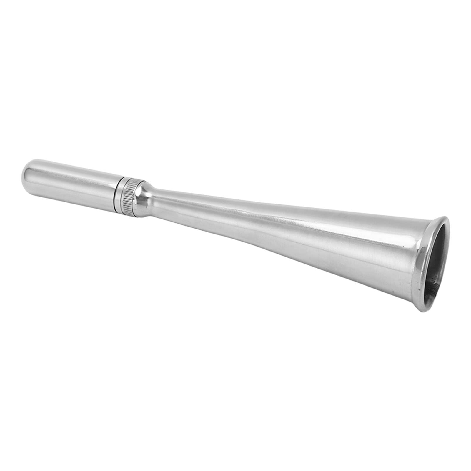Hand-Nebelhorn aus Edelstahl, Klarer Klang, Nothorn für Bootsbesitzer, Material: Edelstahl, Durchmesser: 3,5 Cm, Gesamtlänge: 17 Cm, für Kleine Yachten