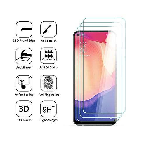 Asoway Tempered Glass Screen Protector for Oppo Reno 4 SE, 9H Hardness Glass, Super Durable, Anti-Oil - Image 3