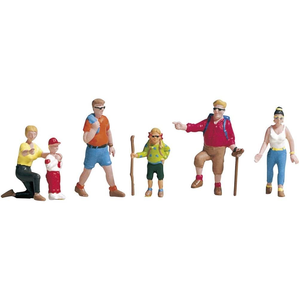Noch 36870 Wanderers Landscape Modelling,5 Figures