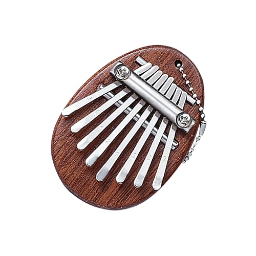 ERINGOGO Tone Miniature Thumb Piano Portable Instrument with Natural for Home Music Present for Adults and Beginners