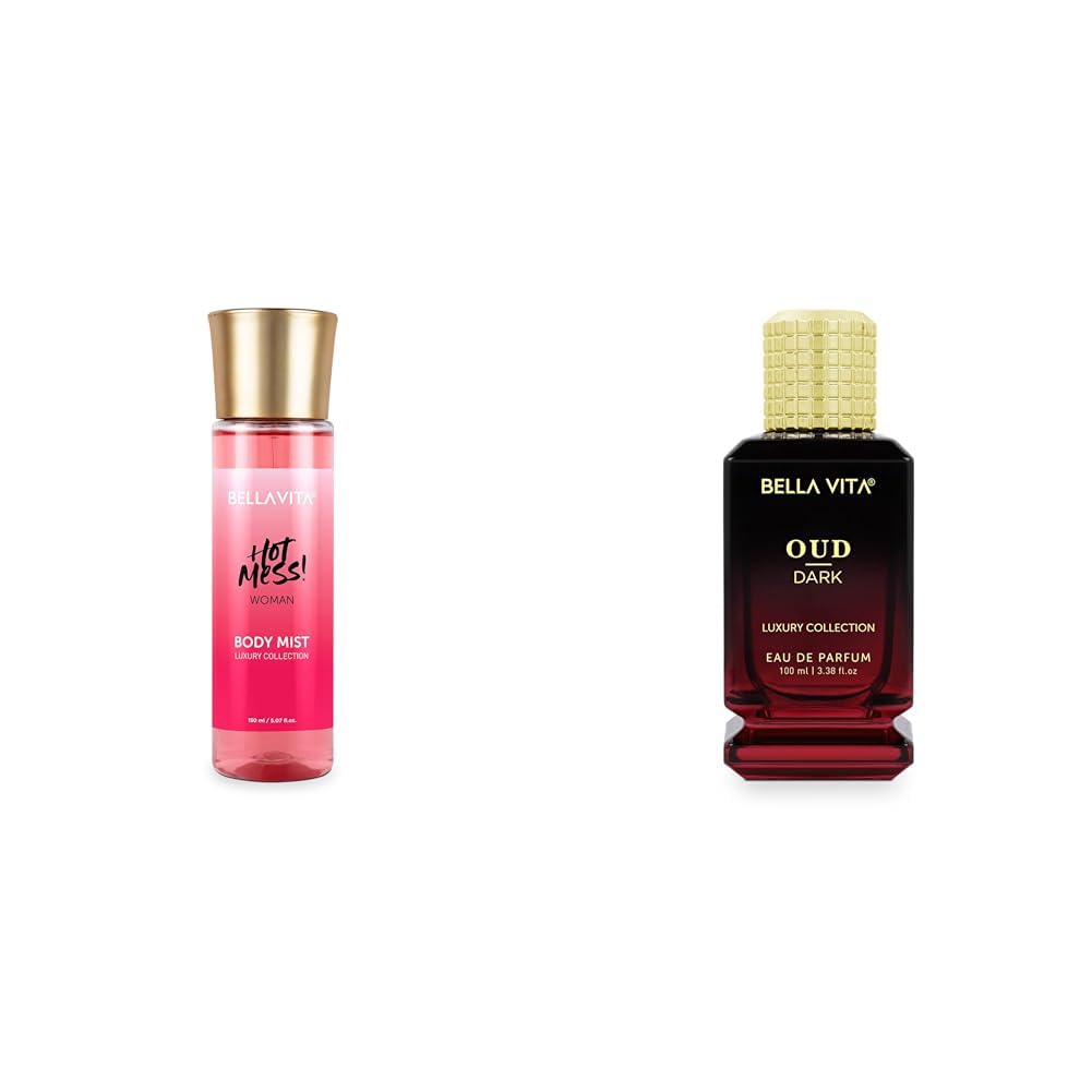 Bella Vita Luxury Hot Mess Woman Body Spray Mist Perfume, 150ML Men Oud Dark Eau De Parfum Intense Liquid Perfume With Grapefruit, Orris, Vetiver |Woody, Musky Long Lasting Edp Fragrance Scent 100 Ml-image-36