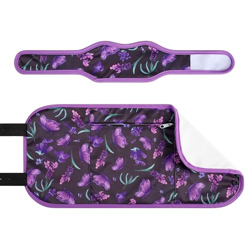 Image of Castor Oil Pack Wrap Organic Cotton 2 Pcs, Castor Oil Cold Pressed Highly Absorbent for Liver Detox, Christmas Gifts for Women, Mom, Wife, Girlfriend, Sister, Friends, Houndstoot