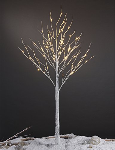 Lightshare Tall Lighted Birch Tree, Medium