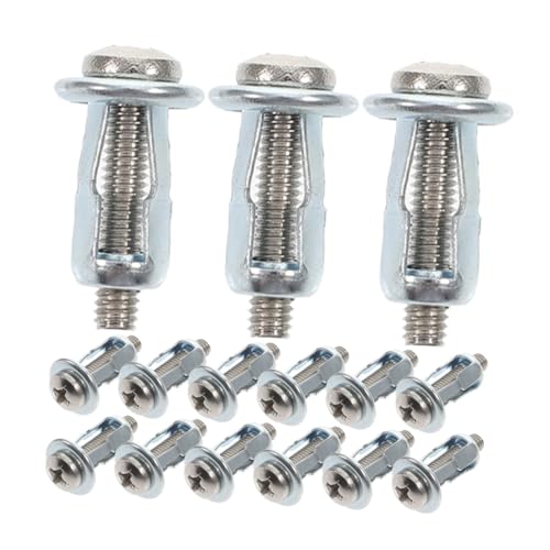 WOONEKY 15pcs Nut Hollow Wall Anchor Nuts Petal Kit Expansion Anchor for Secure Fixing Hollow Walls