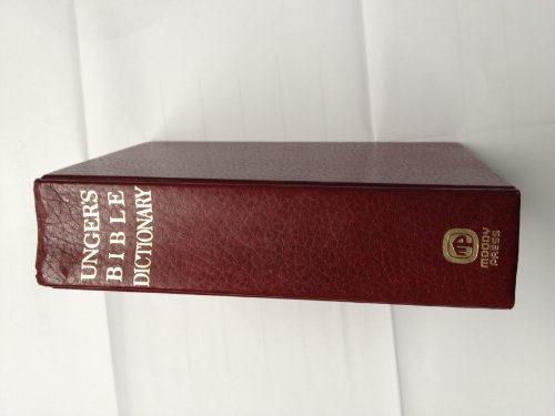 Unger's Bible dictionary B0007EVCM4 Book Cover