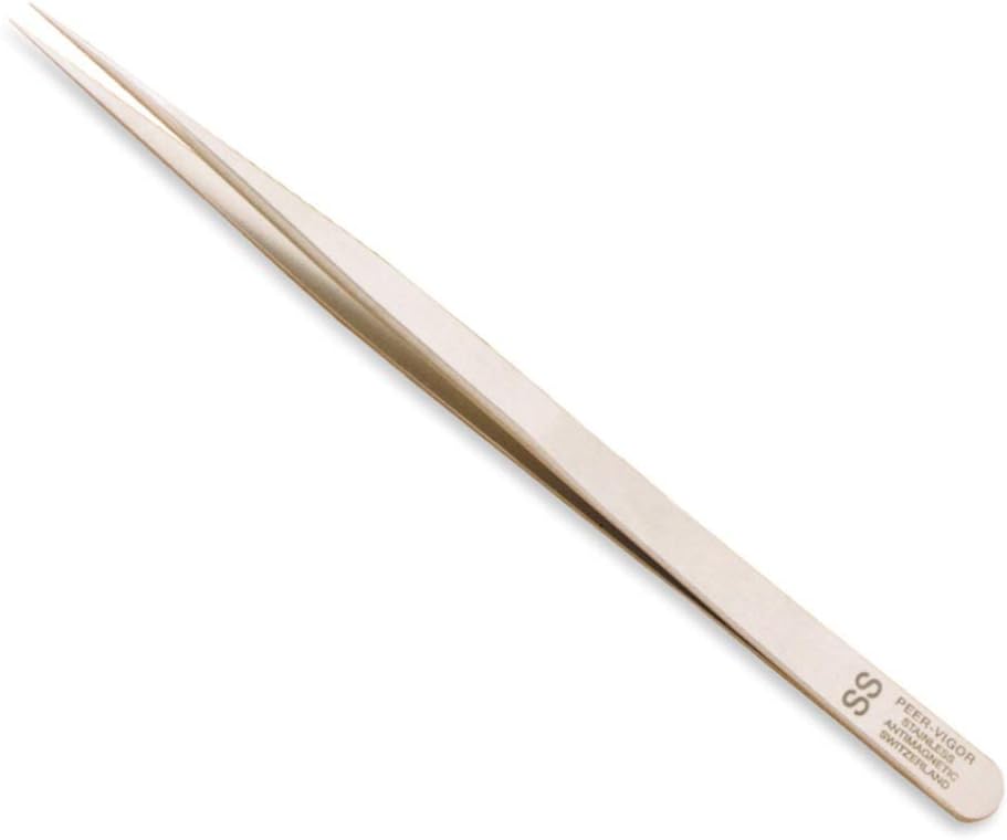 Non Magnetic Stainless Steel Style SS Tweezer Peer Vigor