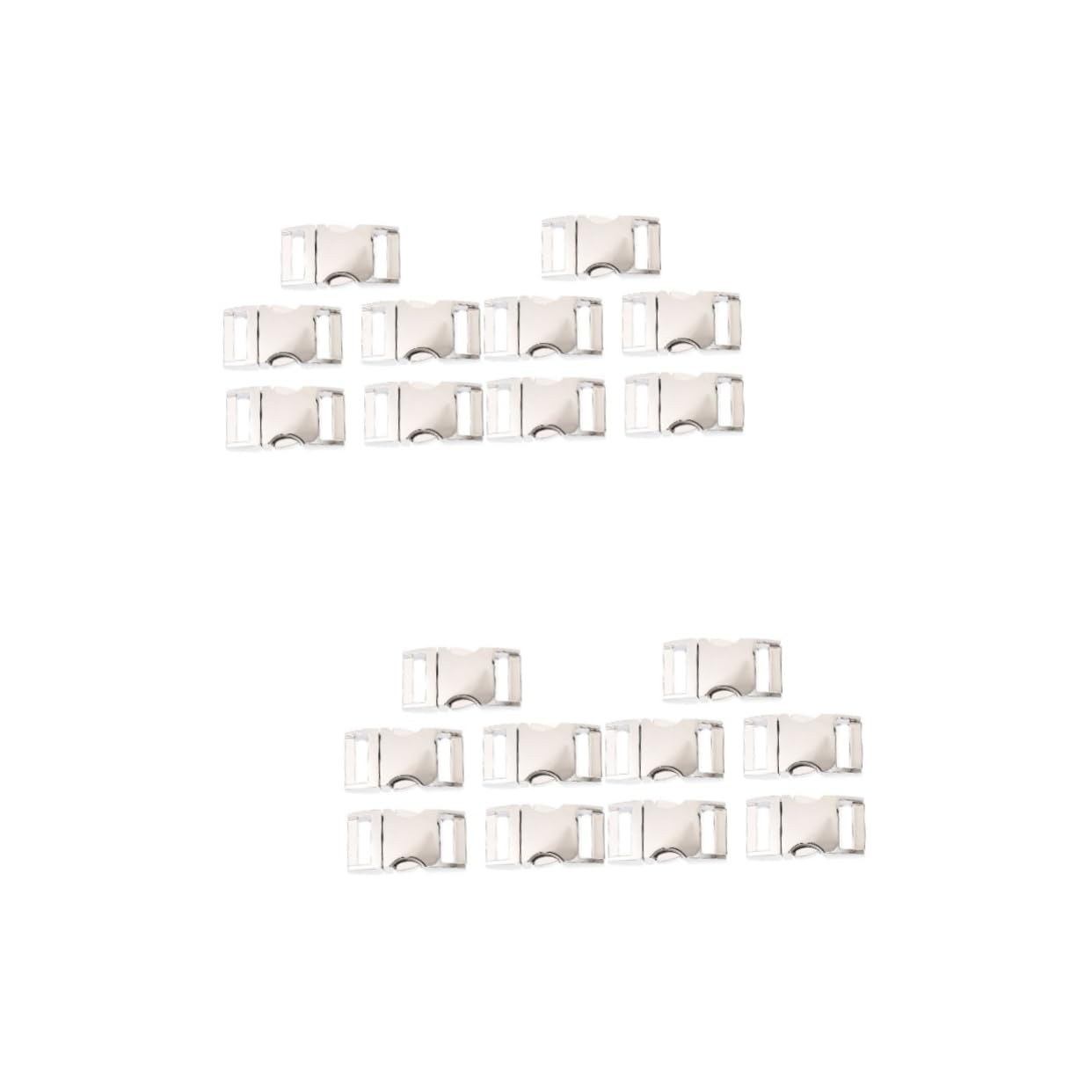 Boucles de ceinture en alliage métallique DOITOOL, finitions soignées pour maroquinerie