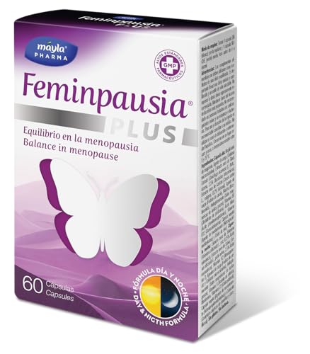 FEMINPAUSIA® PLUS | Equilibrio en la menopausia | Fórmula día y noche | 60 cápsulas