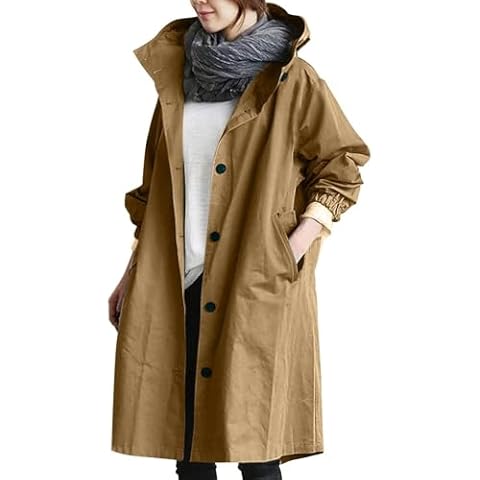 AMDOLE Veste imperméable légère pour femme Cover