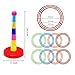 Yunhgft Children's Lasso Game for Tossing and Active Play, 18 Circles