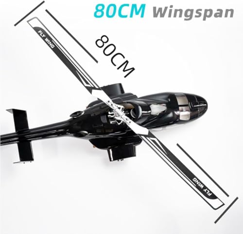 Remote Control Helicopter, Advanced 6CH Electric Flying Toy for Adults, Military Aircraft Model for Outdoor Fun and Hobby Enthusiasts - Image 4
