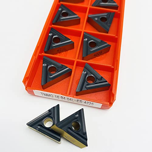 Insertos de carburo para torno 10pcs TNMG160404L miniatura 4