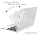 MOSISO Plastic Hard Shell Case Cover Compatible with MacBook 12 inch with Retina Display (Model A1534, Release 2017 2016 2015), Crystal Clear