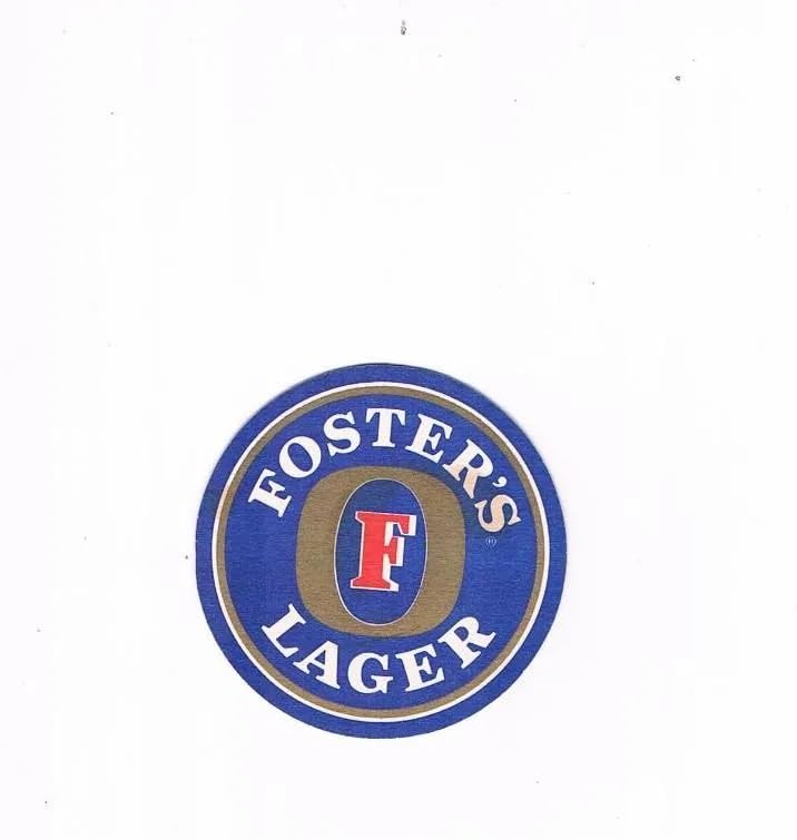 Posavasos Antiguo Cerveza Beer Foster´S Lager