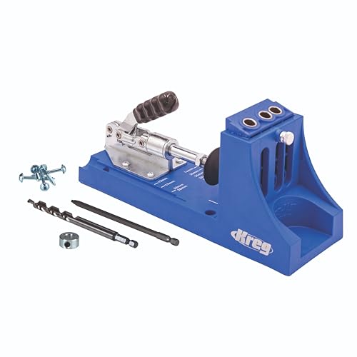 Kreg K4 Pocket Hole Jig - Adjustable, Versatile Jig for Strong Joints - Create...
