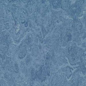 Forbo Marmoleum Fresco Blue Natural Linoleum Tile Flooring - 13" x 13" x 0.08" (53.82 sf / box)