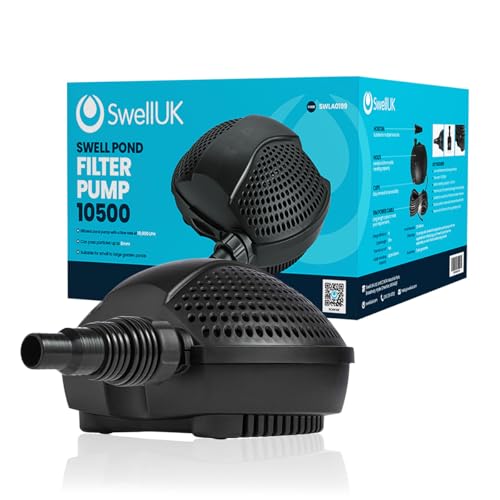 Swell Pond Pump10,500 LPH | Pump for Filter | Garden Fish Koi | | 3 Year Guarantee