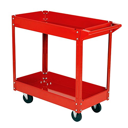 Carro de Herramientas Taller con Ruedas 2 Niveles