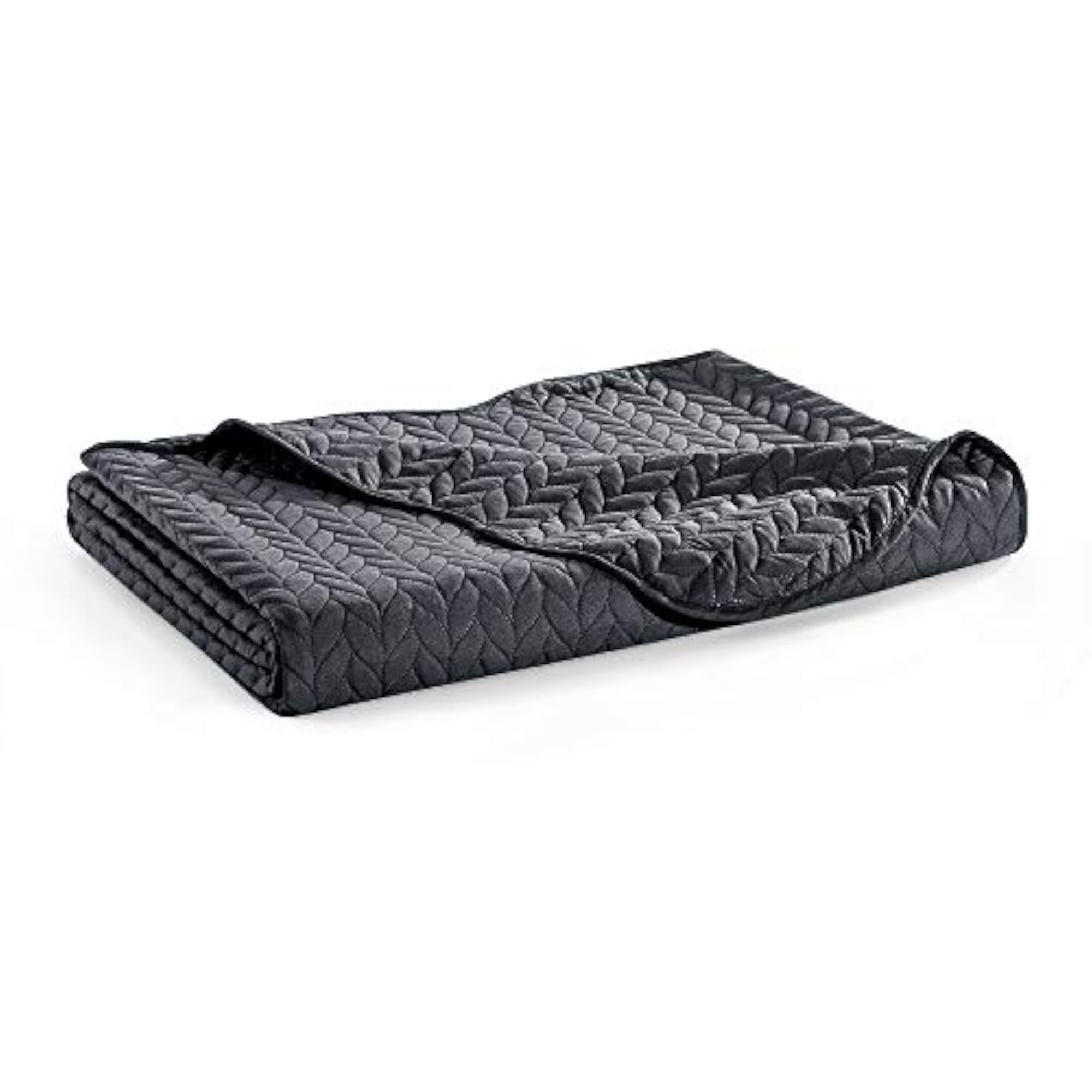 3pc King Size Reversible Lightweight Quilt Set, Embroidered