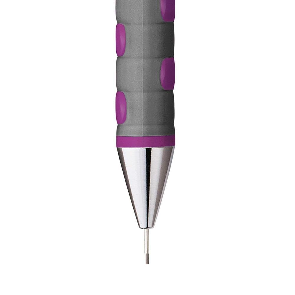 rOtring Tikky - Portaminas HB de 0,50 mm, morado, caja de 12
