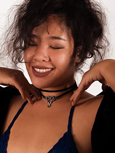 Sacina Gothic Snake Choker Necklace, Gothic Necklace, Goth Choker, Costume Goth Jewelry, Christmas Jewelry Gift for Women4