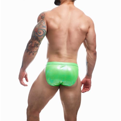 Slip vert Cut4Men taille L sous-vêtement classique