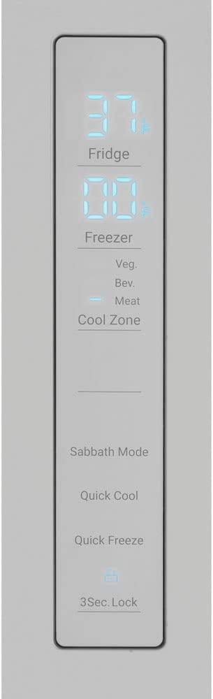 Haier 14.5 Cu. Ft. Fingerprint Resistant Stainless Steel 4 Door Refrigerator