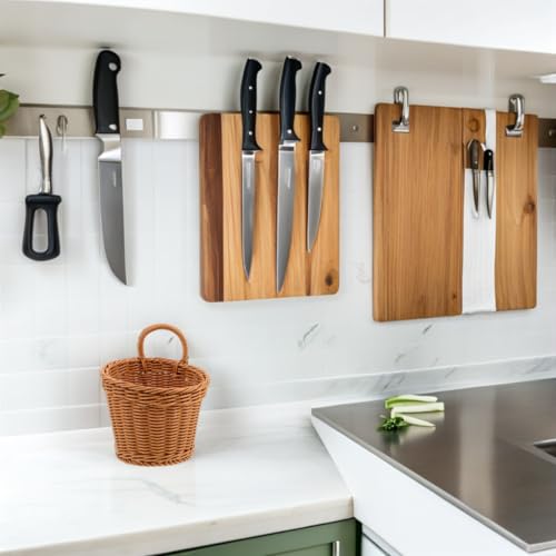 Panier à oignon tressé aéré pour conserver et ranger