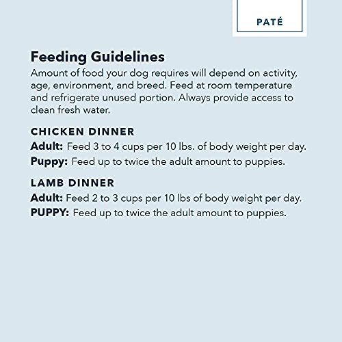 Image of Amazon Brand - Wag Wet Dog Food Cups, Variety Packs Chicken & Lamb Pate, 3.5oz (12 Pack)