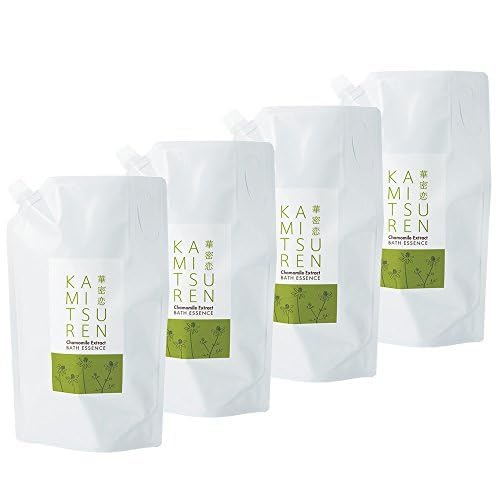 Amazon | 華密恋 薬用入浴剤 特大詰替え用 1500mL x 4包セット 