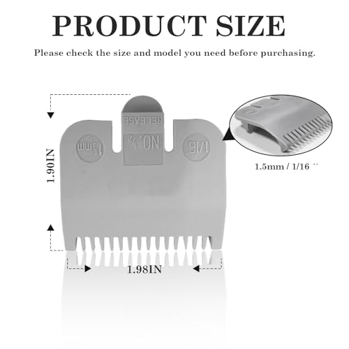 Wahl Professional Clipper Guide Replacement Guard - 1.5mm