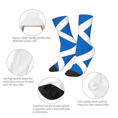 SEAEAGLE Scottish flag A Pair Junior Athletic Short Tube Socks Children Calf Tube Socks Short Stockings3
