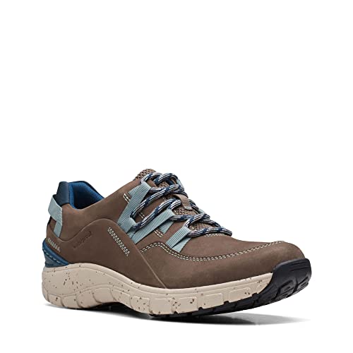 Clarks Women's Wave Range Ap Sneaker, Taupe Combi, Size 8.5 #TOP1