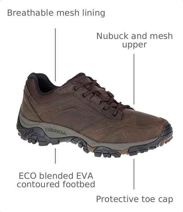 Image of Merrell Mens Moab Adventure LaceHiking Shoe