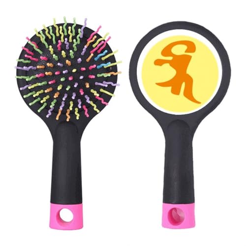 Brosse à cheveux démêlante Culture Bhai Pattern contre les nœuds et la casse