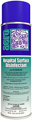 Desinfectante y desodorante para superficies hospitalarias, lata de 20 onzas (caja de 6)