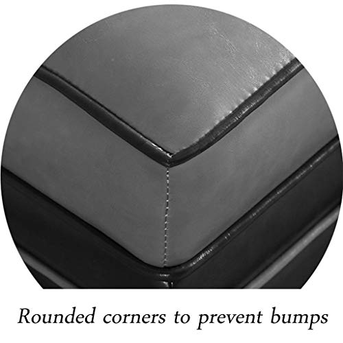 Chaussures simples tabouret de couloir marron d'entrée compact - 7