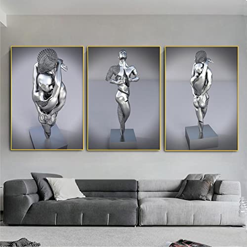 Toile paysage marin moderne 40x60cm sans cadre au design épuré