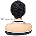 NICE HOPE Short Human Hair Wigs for Black Women Natural Wave 100% Brazilian Machine Made None Lace Pixie Cut Color 1B Little Brown