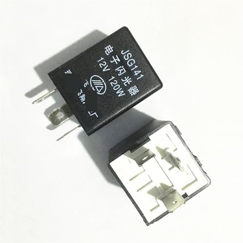 Relé intermitente de 3 pines 12V con estabilizador electrónico de 120W JSG141