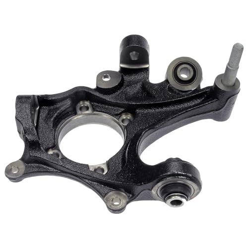 Image of Detroit Axle - Rear Left Steering Knuckle for Hyundai 07-09 Santa Fe 07-12 Veracruz, 2007 2008 2009 Driver Side Steering Knuckle Assembly Replacement