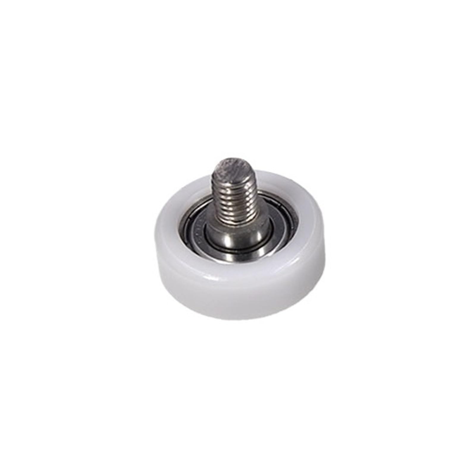 FQJYXWEWL Externally Threaded POM Plastic Bearing BS60830-11C2L10M8 high wear-Resistant Nylon Threaded Guide Wheel